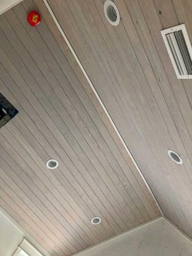 Ceiling Wood Finish