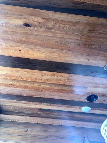 Ceiling Wood Refinishing