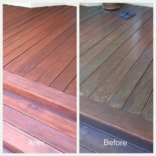 Deck Wood Refinishing