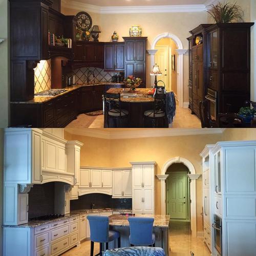 Residential Kitchen Cabinet Refinishing Services